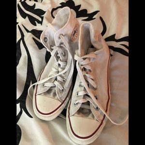 White high top converse